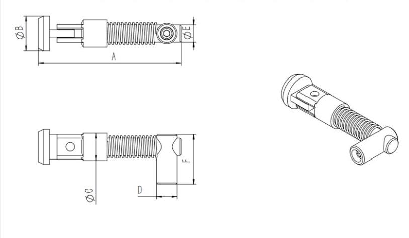 Conector de ángulo recto